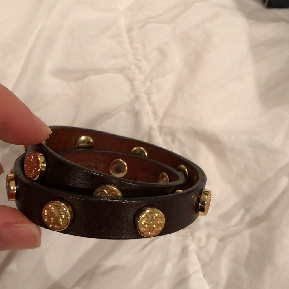 Tory Burch wrap logo bracelet